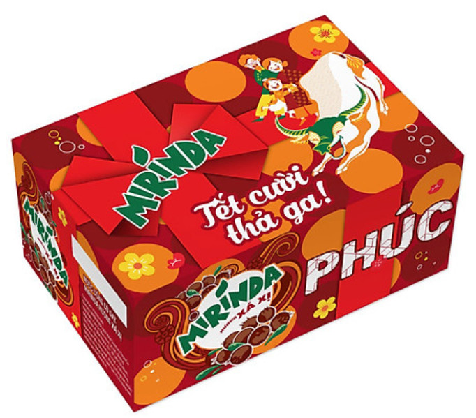Thùng Mirinda Xá Xị Lon  24 Lon
