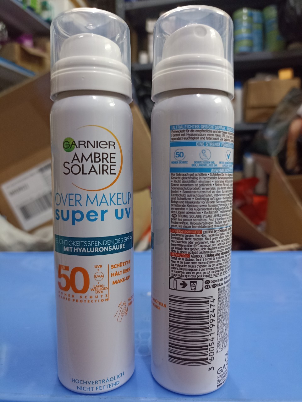 Xịt chống nắng Garnier 75ml hàng Đức