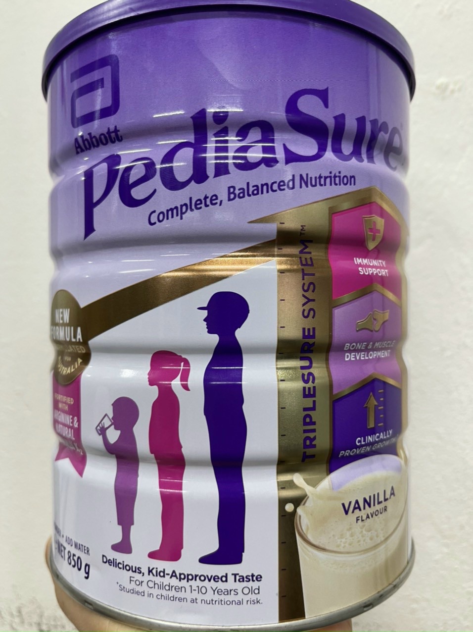 Sữa Pediasure Úc 850g - Mẫu Mới