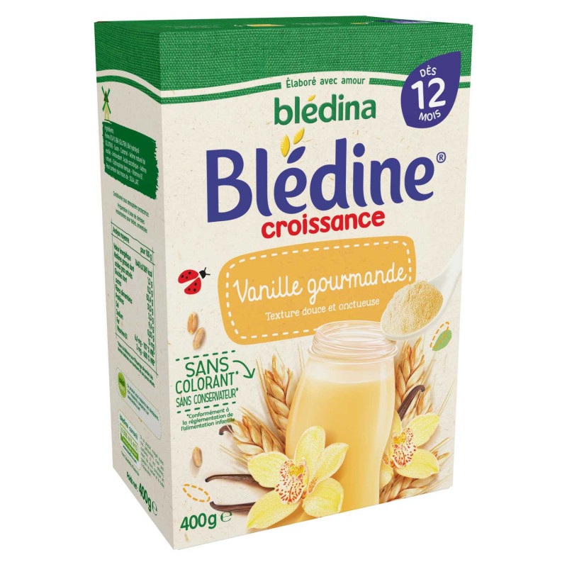 Bột pha sữa Bledina 12M vị vani 400g - Pháp