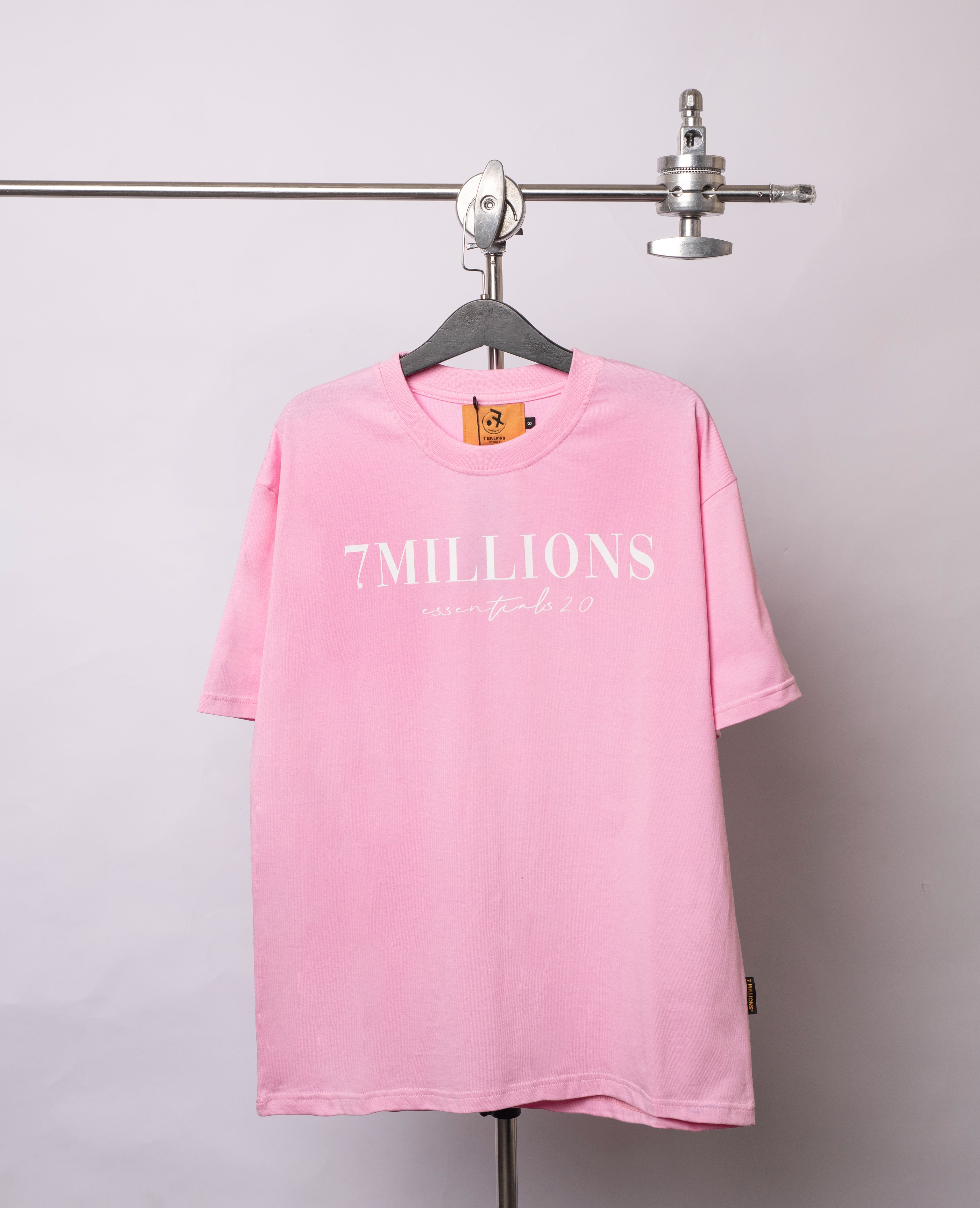 7MILLIONS Áo thun Basic 2.0 / Màu hồng