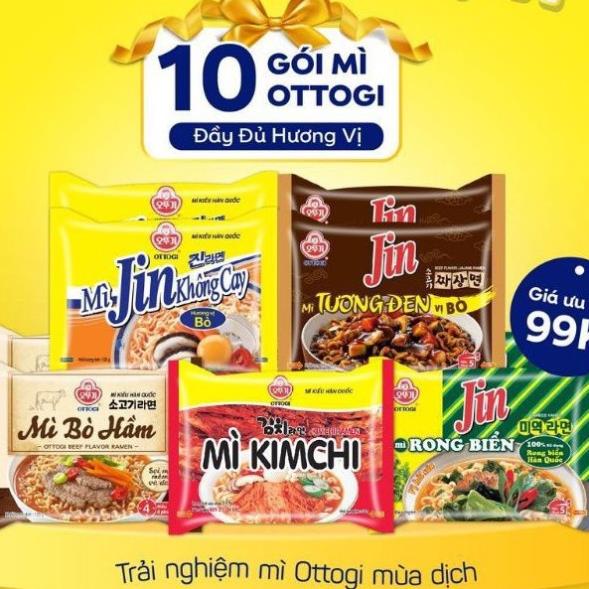 Set mì Ottogi 10 gói đủ vị