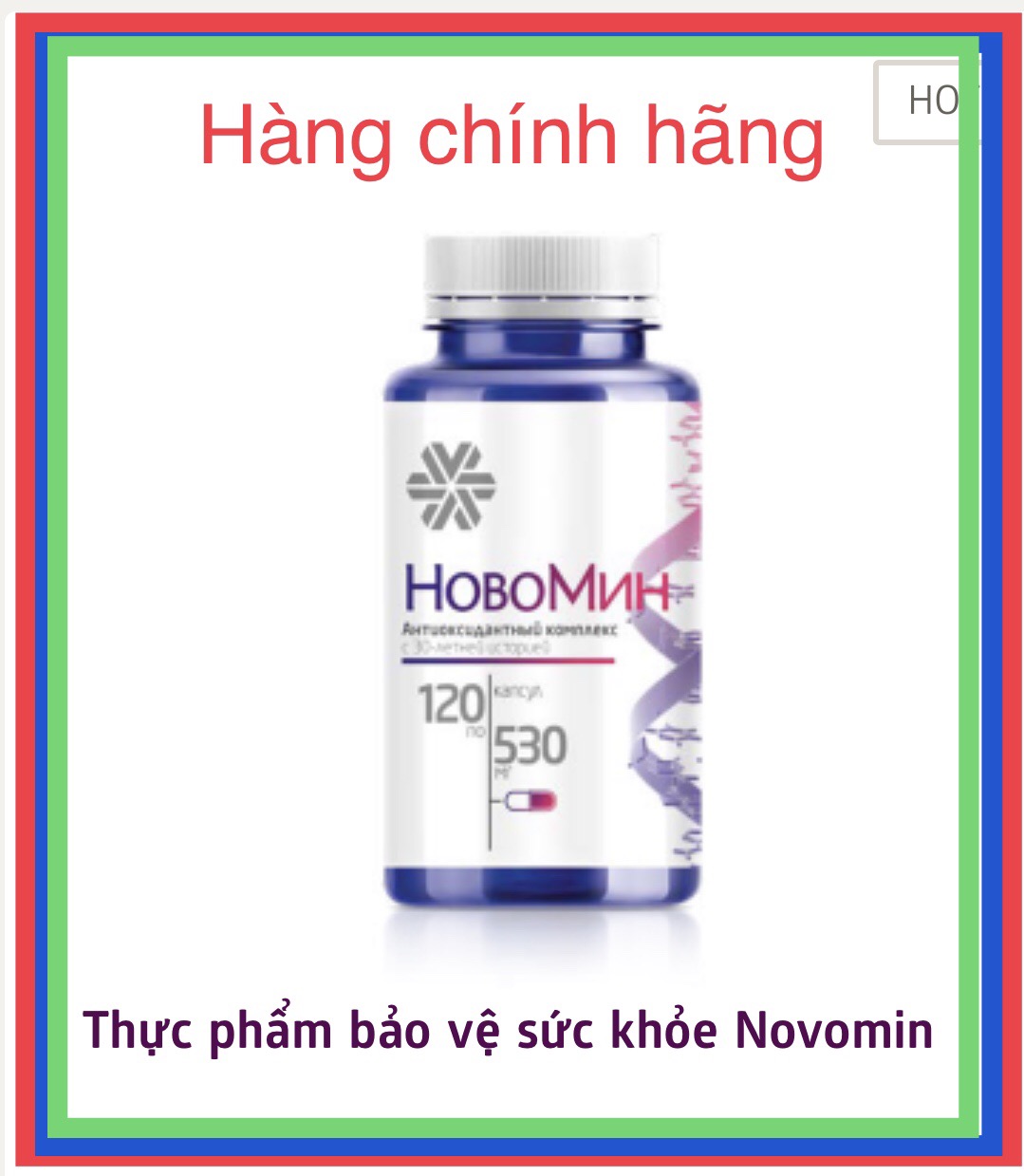 Novomin Thực phẩm bảo vệ sức khỏe