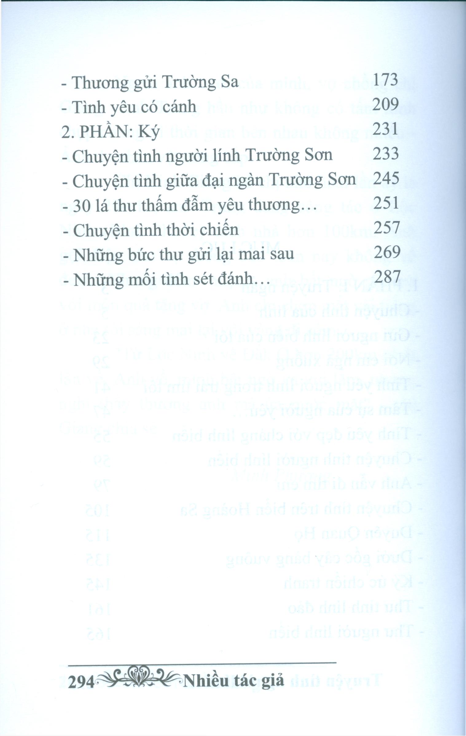 Chuyện Tình Người Lính Trường Sơn