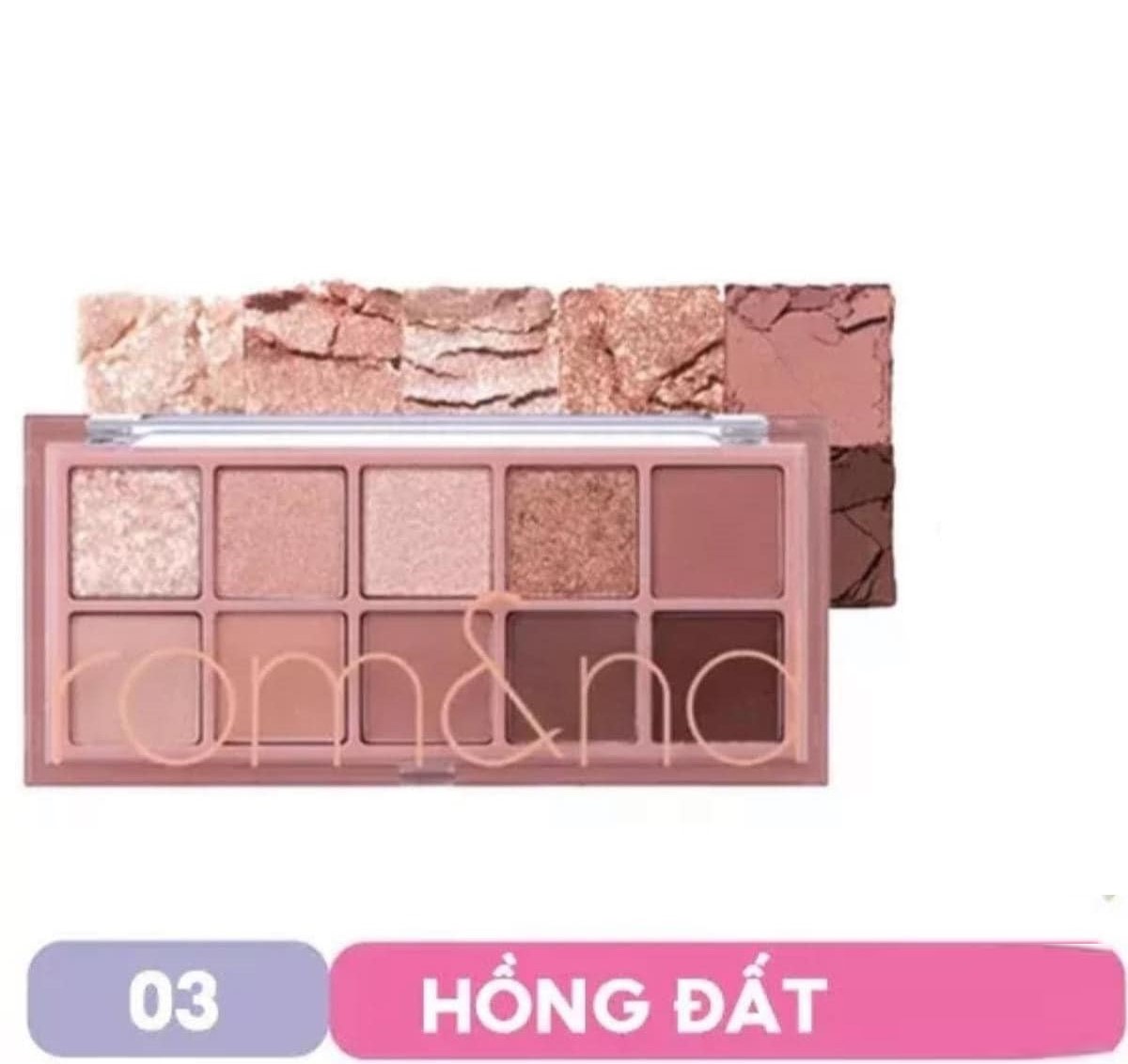 Bảng phấn mắt 10 ô lấp lánh romand better than eye palette