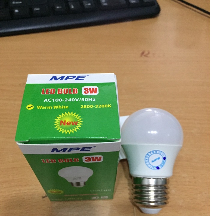 [HCM]BÓNG ĐÈN LED BUP 3W MPE
