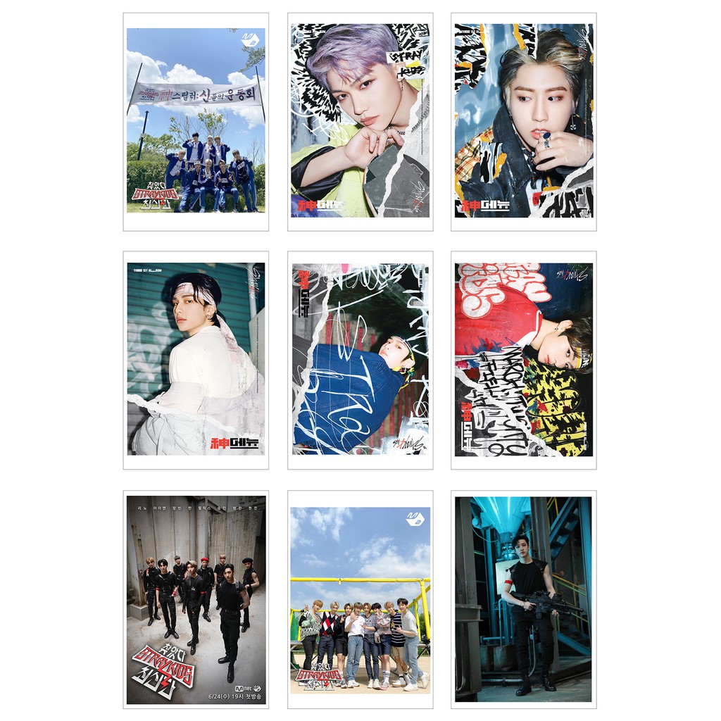 Lomo Card Ảnh STRAY KIDS - GO ( 36 ảnh)