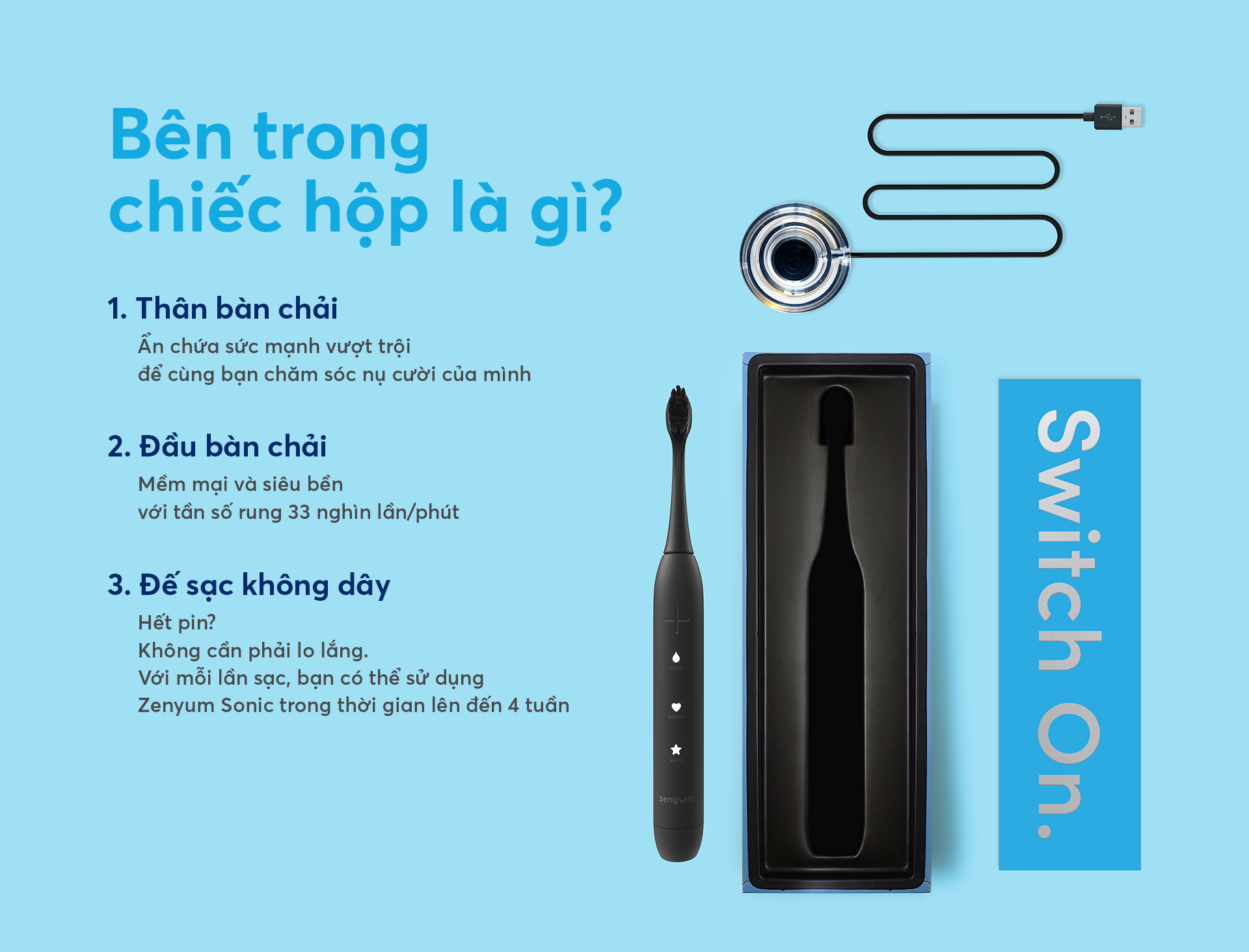 Combo 2 Bàn Chải Điện ZenyumSonic™ 2.0 - Công Nghệ Singapore