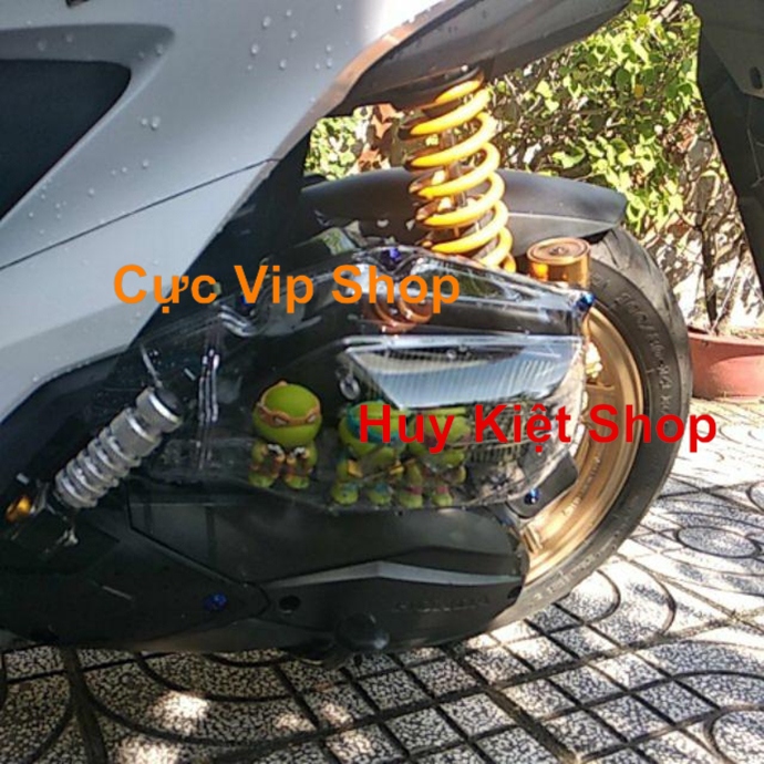 Ốp Pô E Trong Suốt Vario/Click 2018 MS1546 Màu Trắng