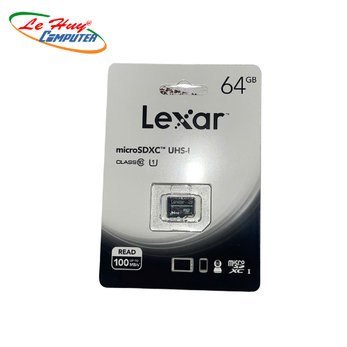 Thẻ Nhớ MicroSDHC Lexar 32GB Class 10 U1 V10 A1 LSDMI32BB633A