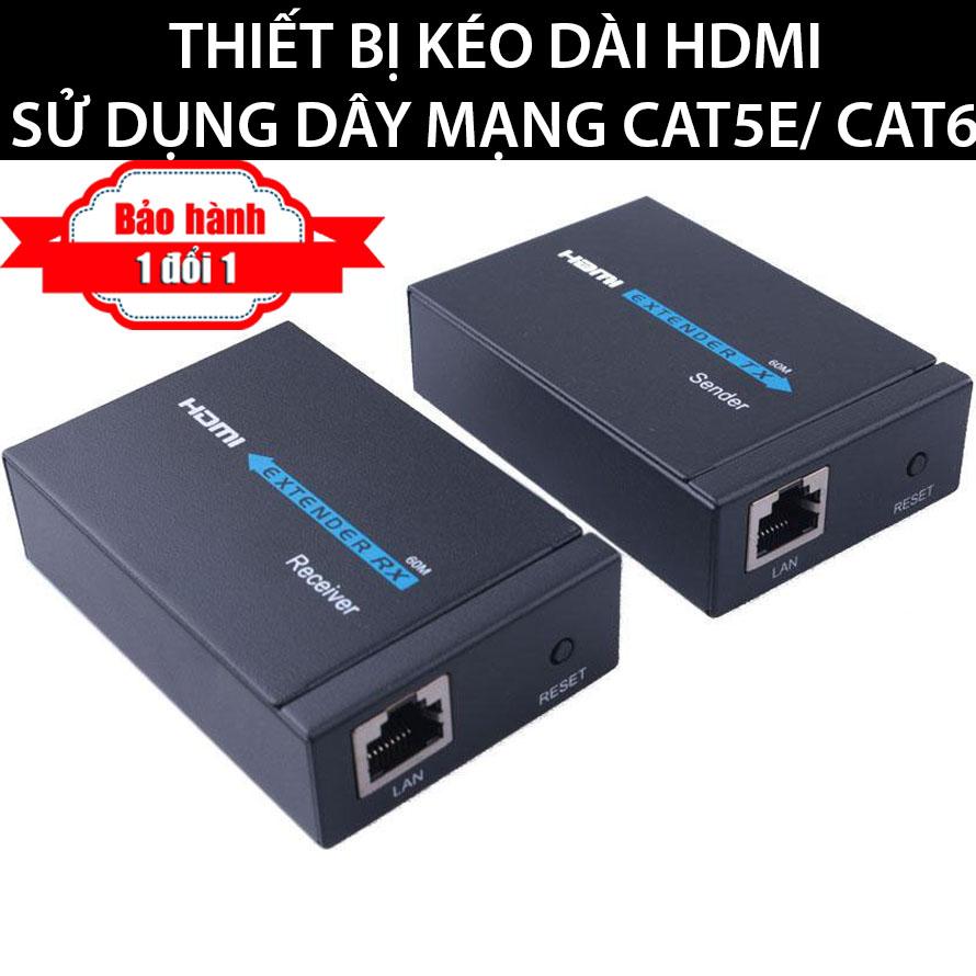 1080 p hdmi nối dài trên cat5e/6 rj45 mở rộng - hdmi extender 60m - nối dài hdmi bằng dây mạng lan rj45