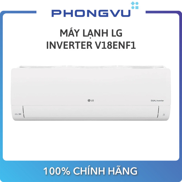 Máy lạnh LG Inverter 2.0 HP V18ENF1 - Bảo hành 24 Tháng - Miễn phí giao hàng Hà Nội & TP HCM
