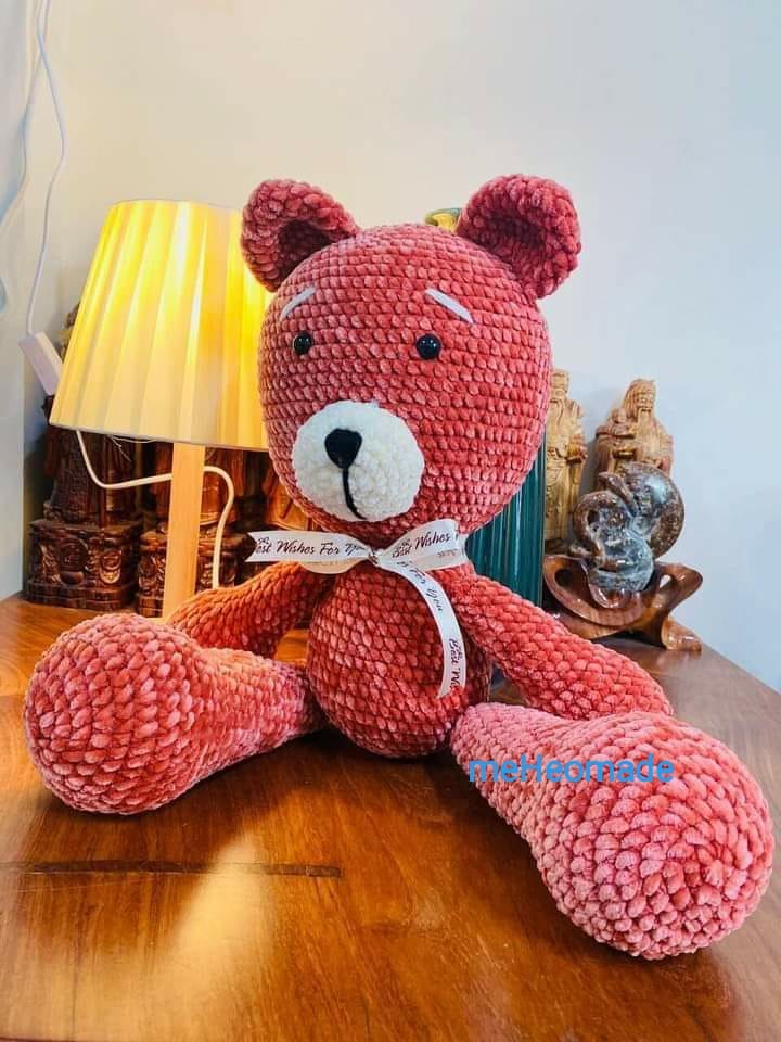 Len nhung chenille 6mm đan móc khăn, chăn, áo, thú bông, siêu mềm mịn, không rụng lông, ấm áp 100g nội địa Trung