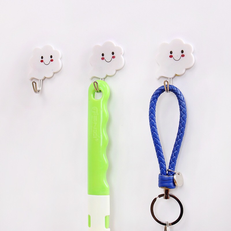 BỘ 3 MÓC TREO ĐỒ HÌNH ĐÁM MÂY DỄ THƯƠNG