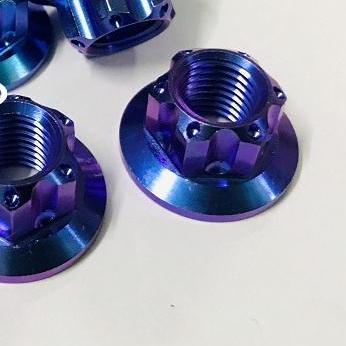 5 Ốc Tán TiTan GR5 8Li Xanh Tím (100%Titan)