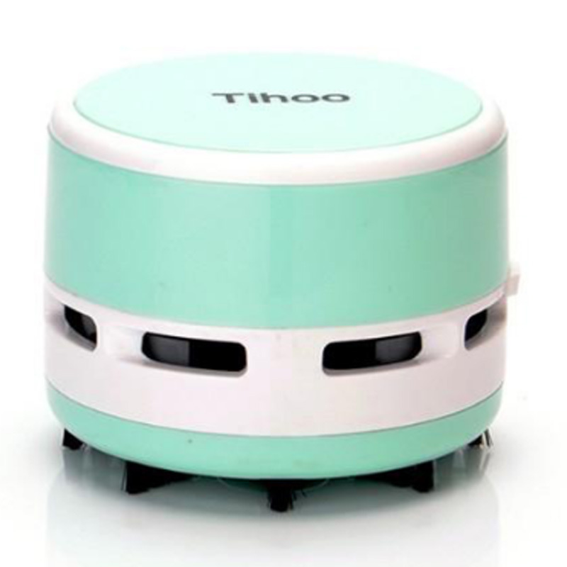 Tihoo Keyboard Vacuum Cleaner Office Gadgets Computer Desktop Table Dust Sweeper for Eraser Shaving Table Cleaner