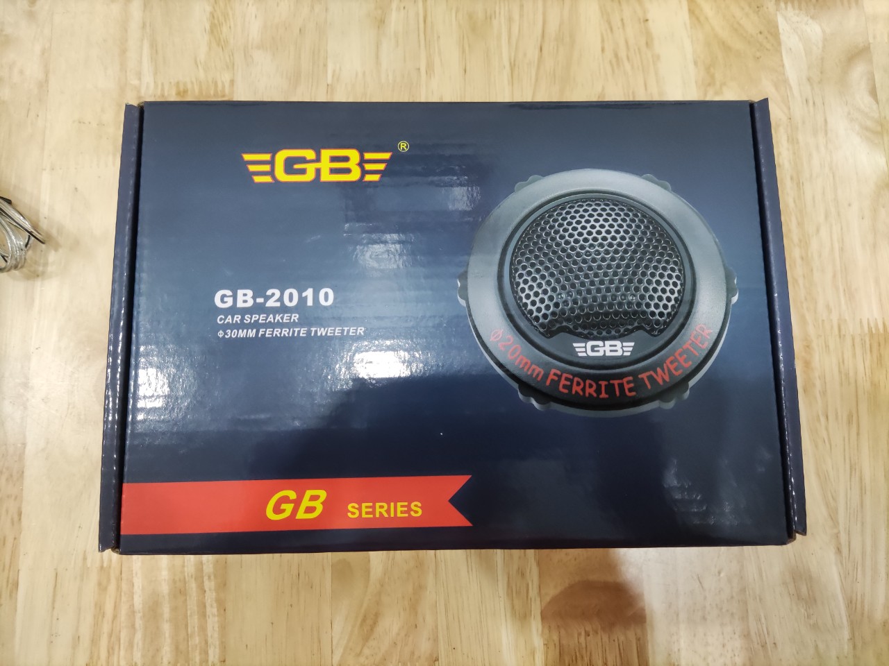 Cặp Loa Treble ô tô GB2010 Kèm Phân Tần Chuẩn hãng cao âm sắc bén