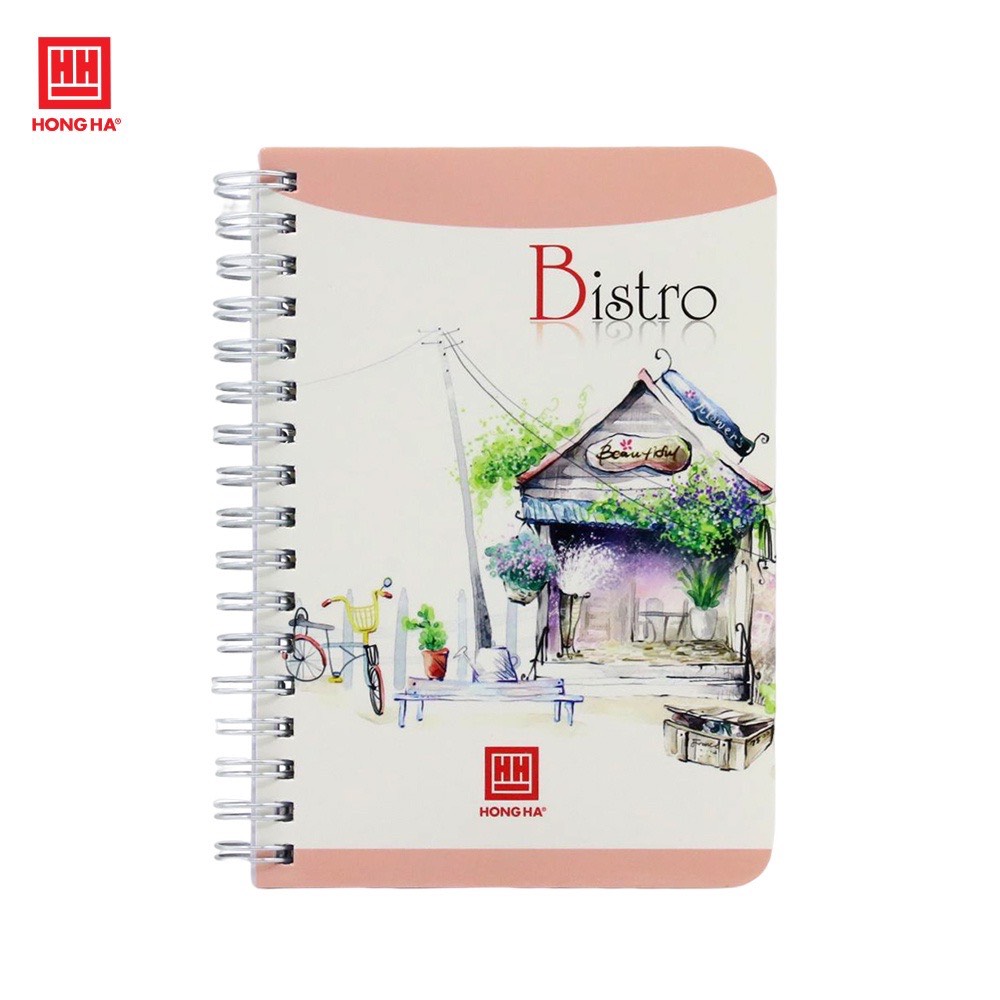 Sổ Lò Xo Dọc Bistro A6 200 Trang 2836 ( Hình Ngẫu Nhiên )