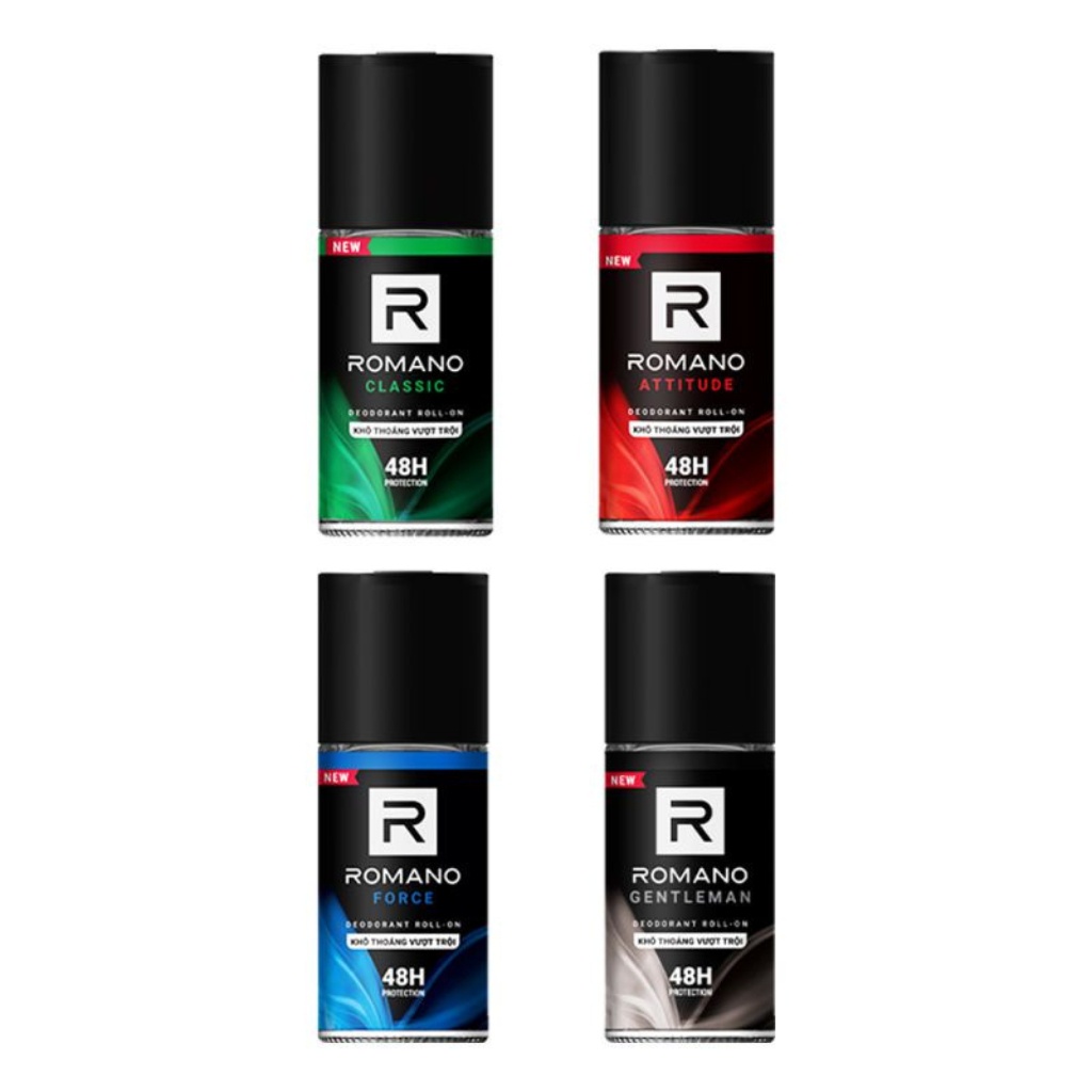 Lăn khử mùi romano hương nước hoa 50ml/25ml