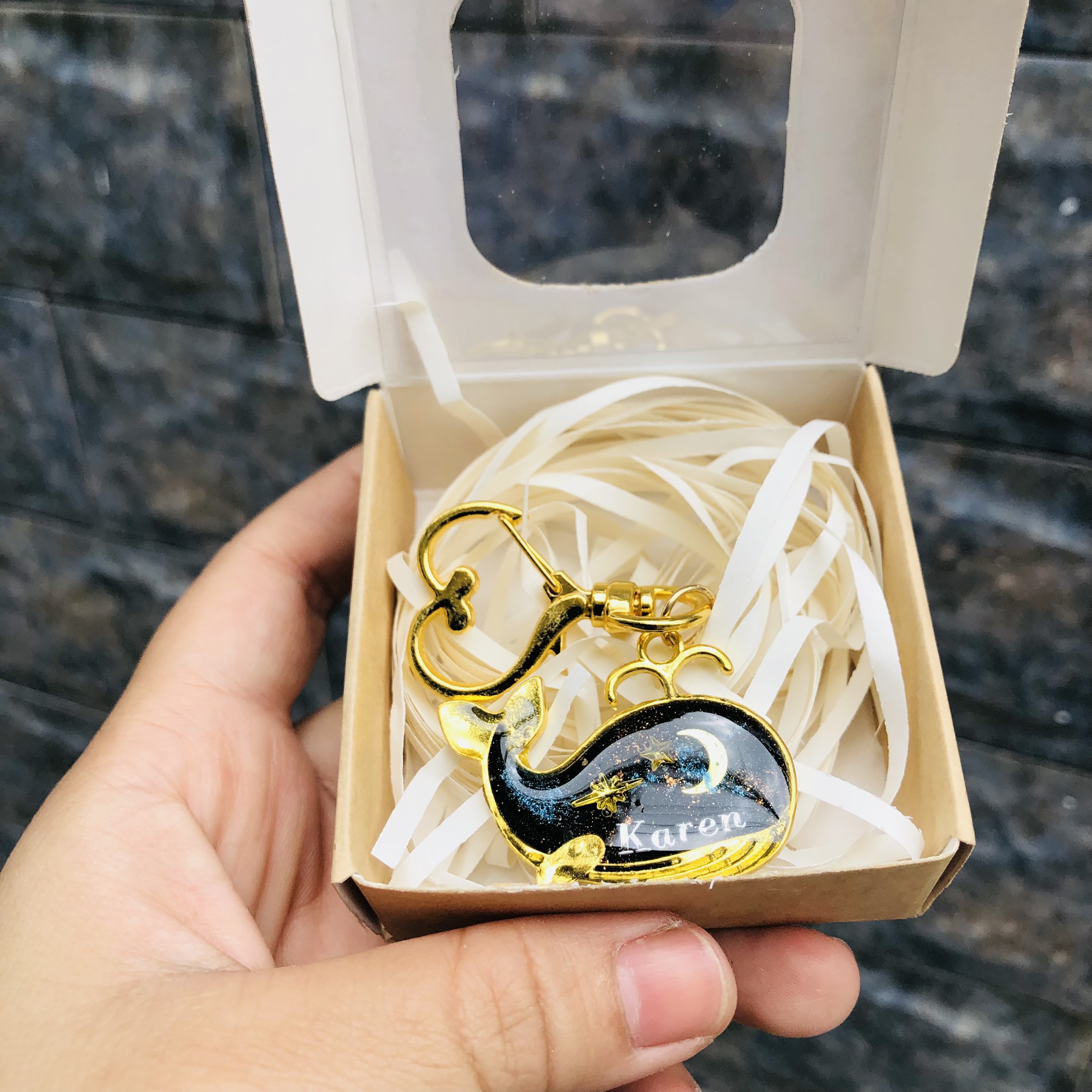 Móc khóa handmade (thêm tên theo yêu cầu) DIY Lilande