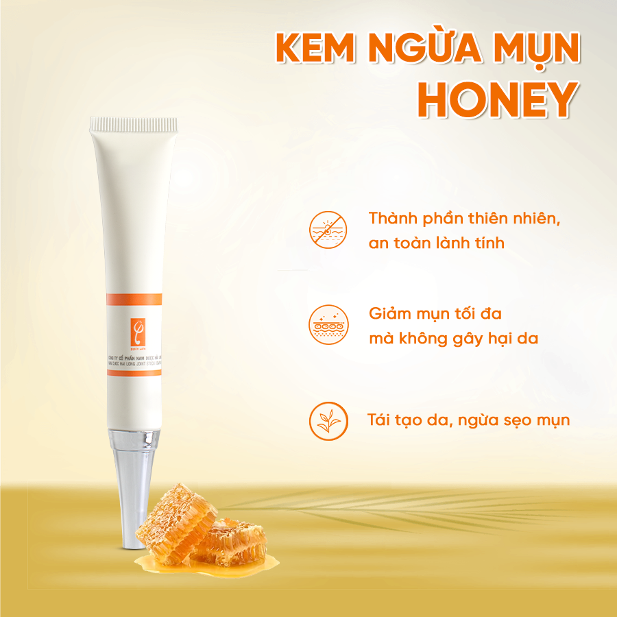 Kem ngừa mụn Honey 20g