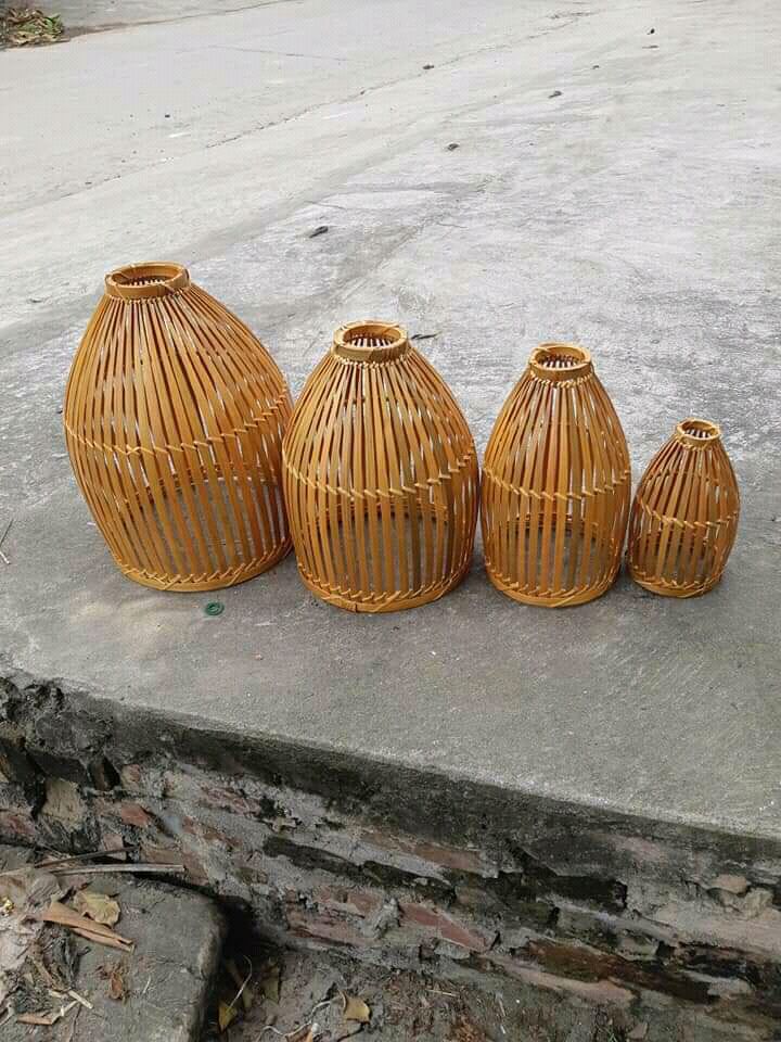 Chao đèn nơm khum D15cm