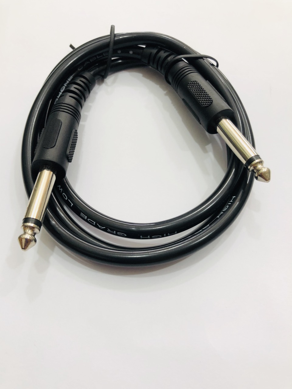 Dây 2 đầu jack 6.5ly màu đen dài 1 mét