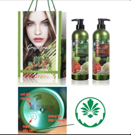 🎆COMBO BỘ DẦU GỘI BƯỞI ĐỎ GRAPEFRUIT VALER MẪU MỚI  850ML