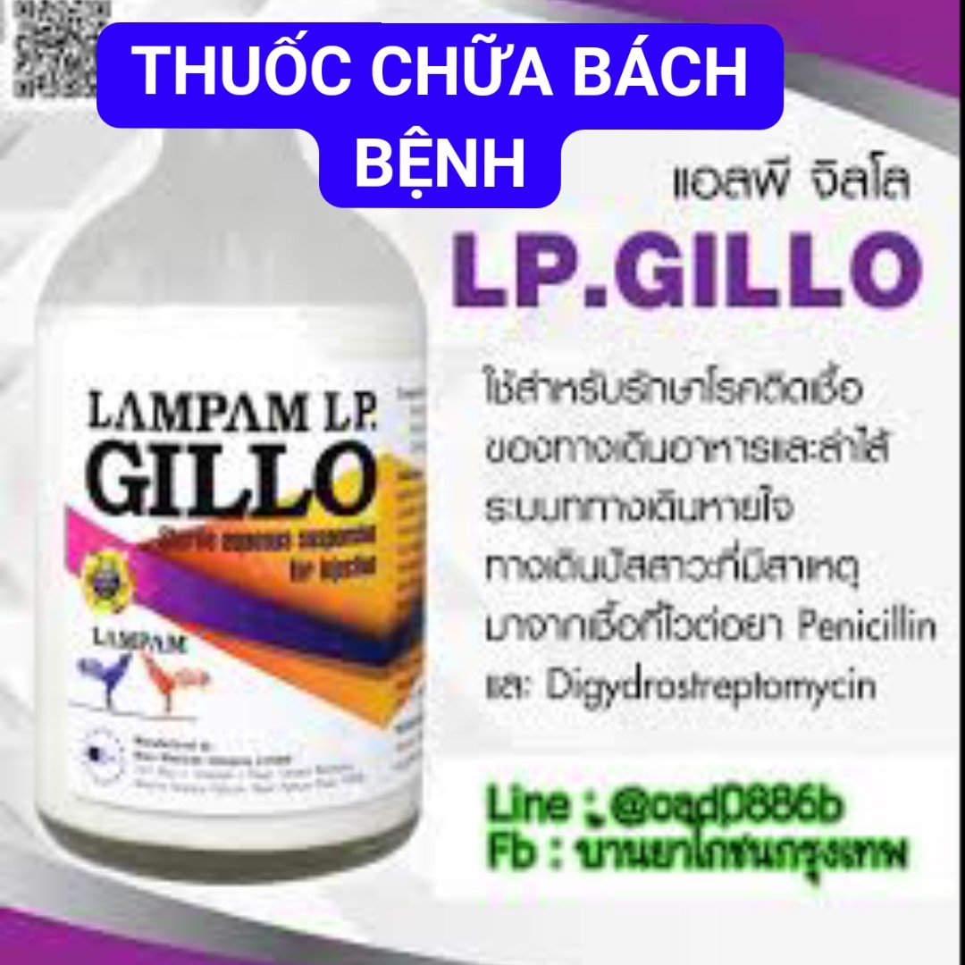 BÁCH BỆNH GILLO LAMPAM  chai 20ml