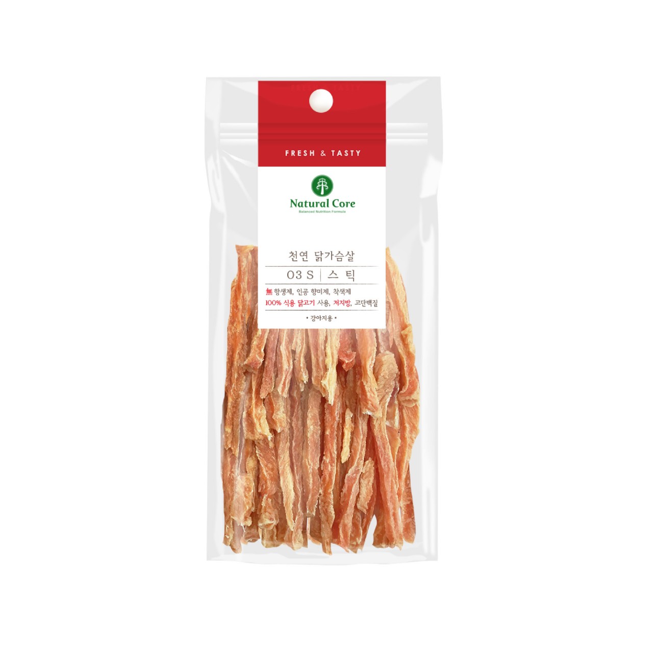[NATURAL CORE] Thịt Ức Gà, Ức Vịt Sấy Cho Chó - Snack Cho Chó