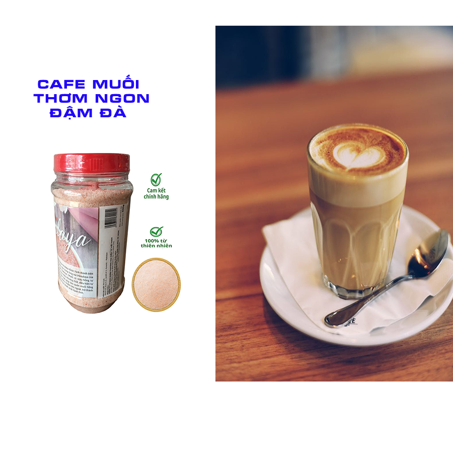 Cà phê muối himalaya - nguyên liệu pha chế