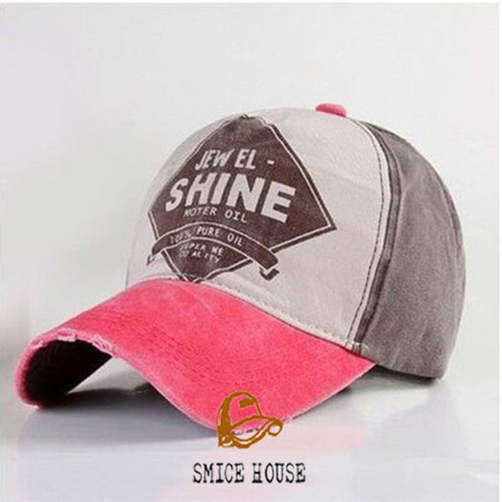 [FREESHIP- ĐÓNG HỘP] NÓN KẾT SHINE JEANS RÁCH MŨ LƯỠI TRAI DENIM NAM NỮ- SMICE HOUSE- CÓ THỂ ĐIỀU CHỈNH SIZE
