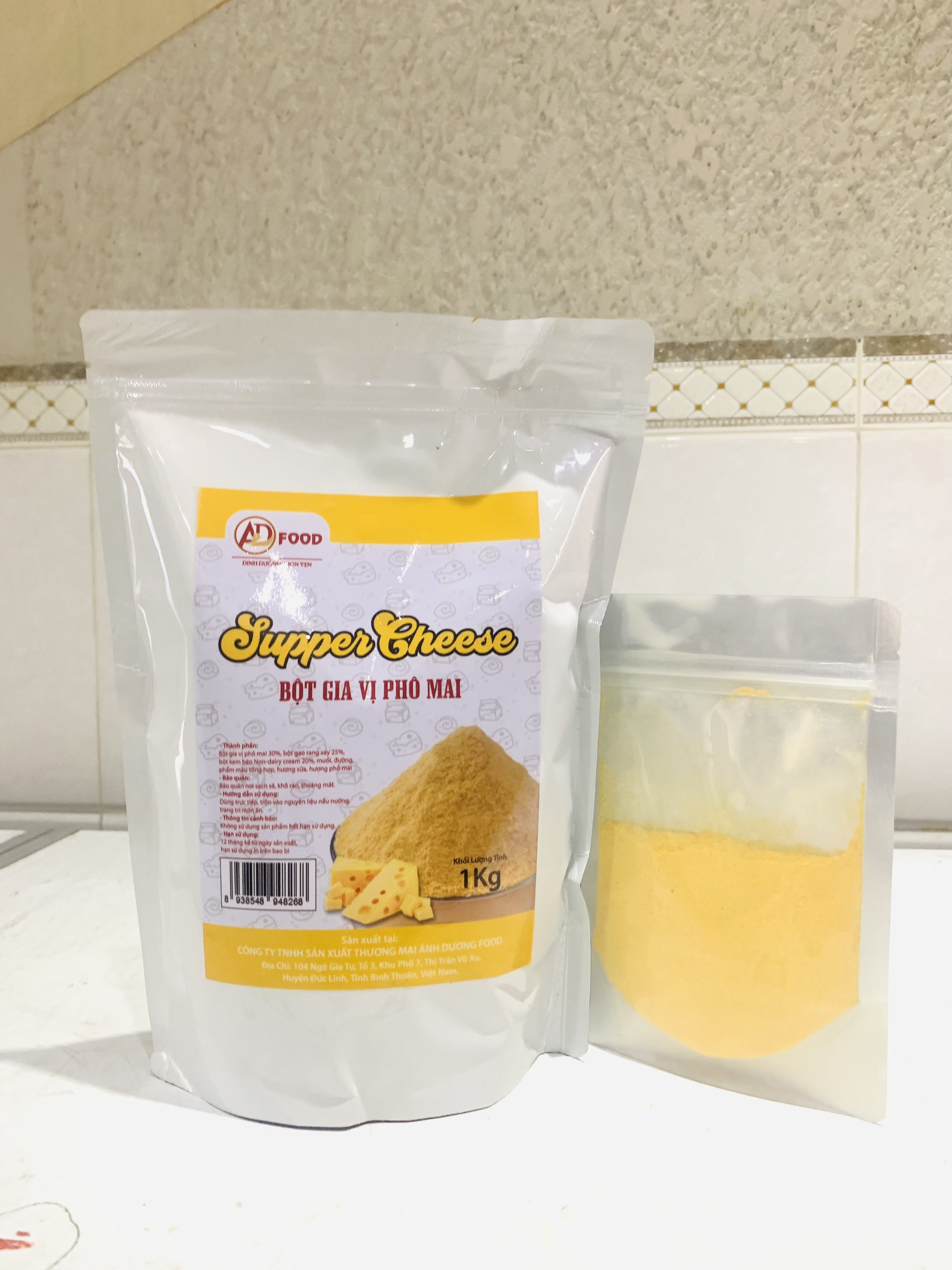 Gia vị Bột phô mai vàng