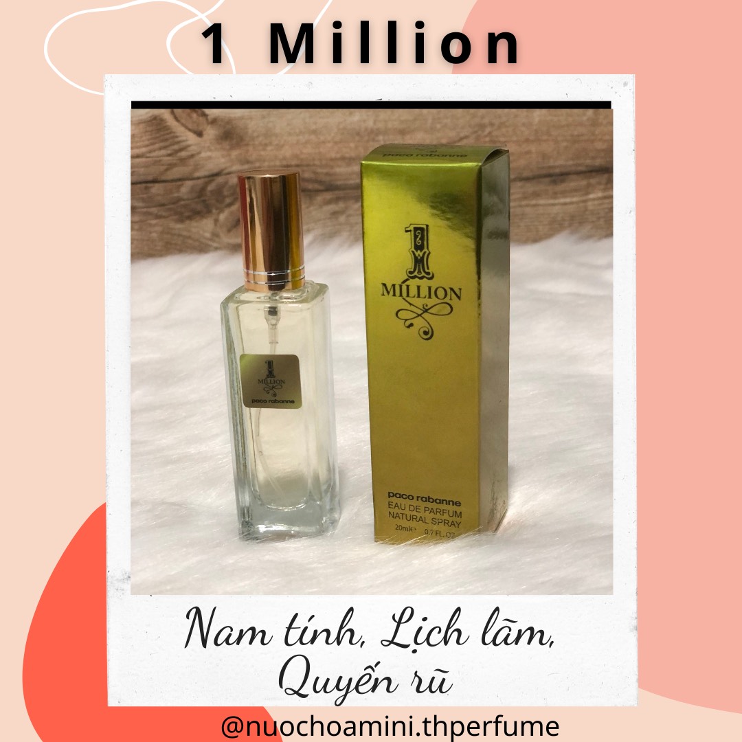 Nước Hoa Nam mini 1 Million 20ml