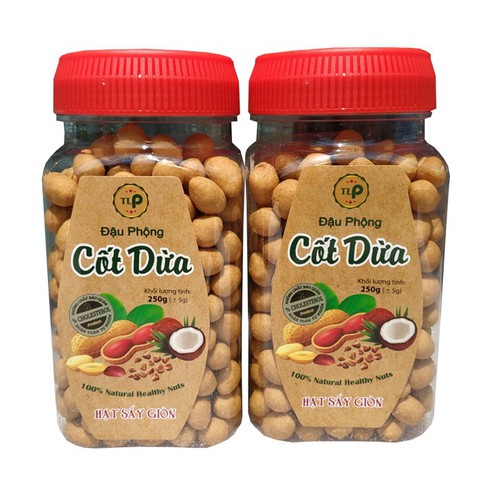 ĐẬU PHỘNG CỐT DỪA TÂN LỘC PHÁT - HŨ 250G