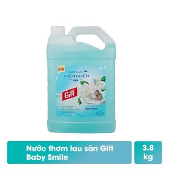 [HCM]Can Nước Lau Sàn Gift 3,8kg