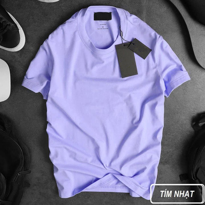 Áo Thun Trơn Xuất Hàn A02 Basic Unisex CHẤT ĐẸP , ẢNH THẬT.