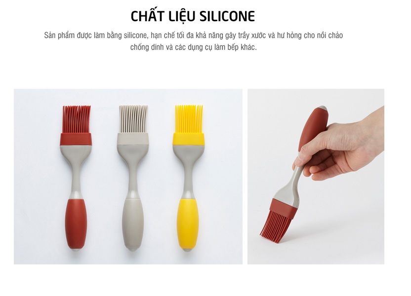 [Hcm]Silicone Lock&Lock Oil Brush Lol126
