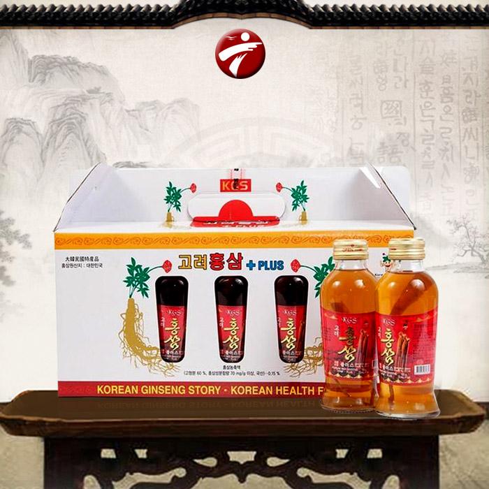 [HCM]Nước uống hồng sâm KGS có củ cao cấp hàn quốc