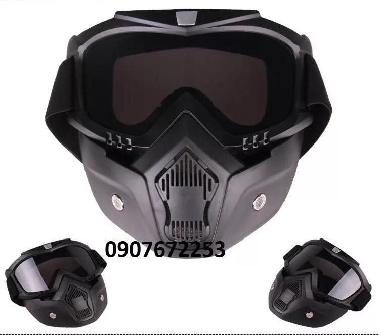 [HCM]Kính mặt nạ Beon Mask cá tính đi phượt !