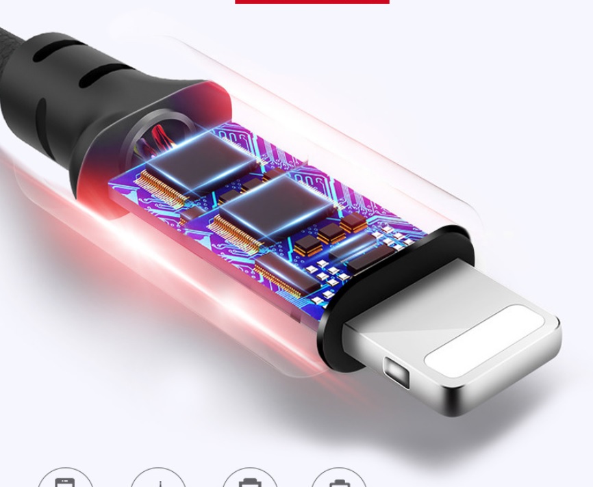 Cáp Sạc Hoco X142m dài 2m Lightning iPhone – Type C – Micro USB DL TECH