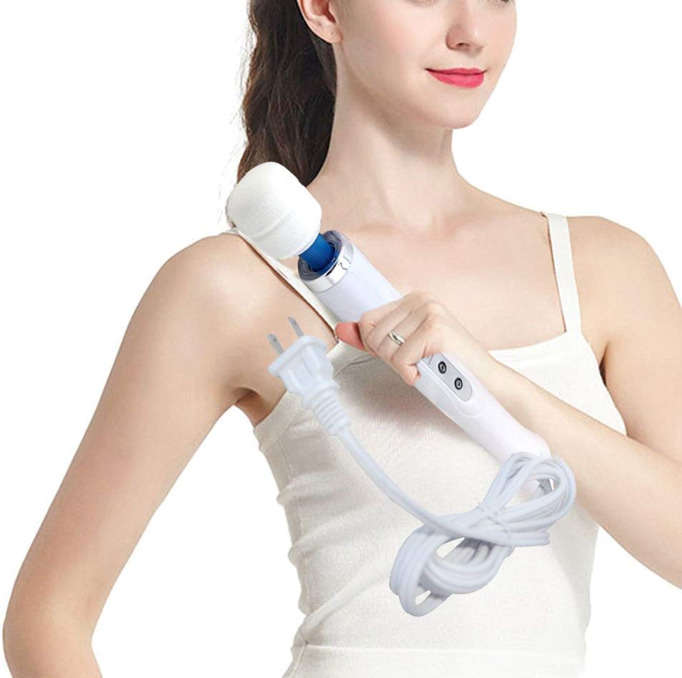 Máy Massage HV280 Toàn Thân + Tặng Kèm 1 SP Ngẫu Nhiên -  Magic Wand massager with 10 vibration patterns Powerful Speeds - Mang đến cảm giác thoải mái, dễ chịu khắp toàn thân body