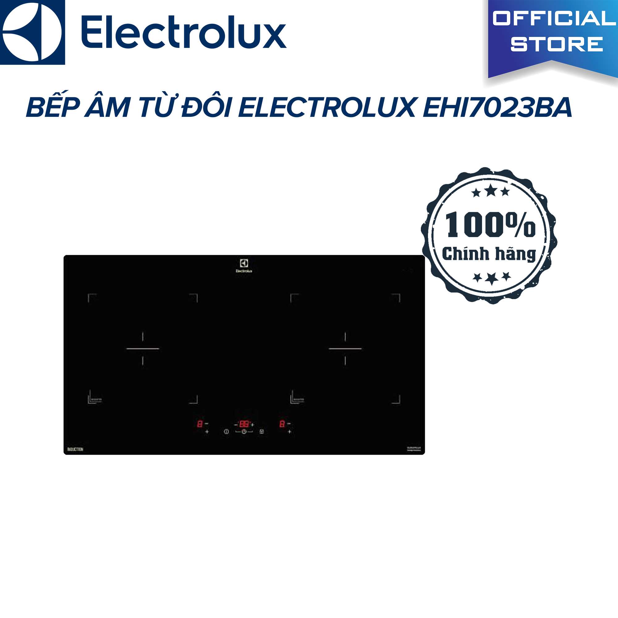 [HCM]Bếp Âm Từ Đôi Electrolux EHI7023BA