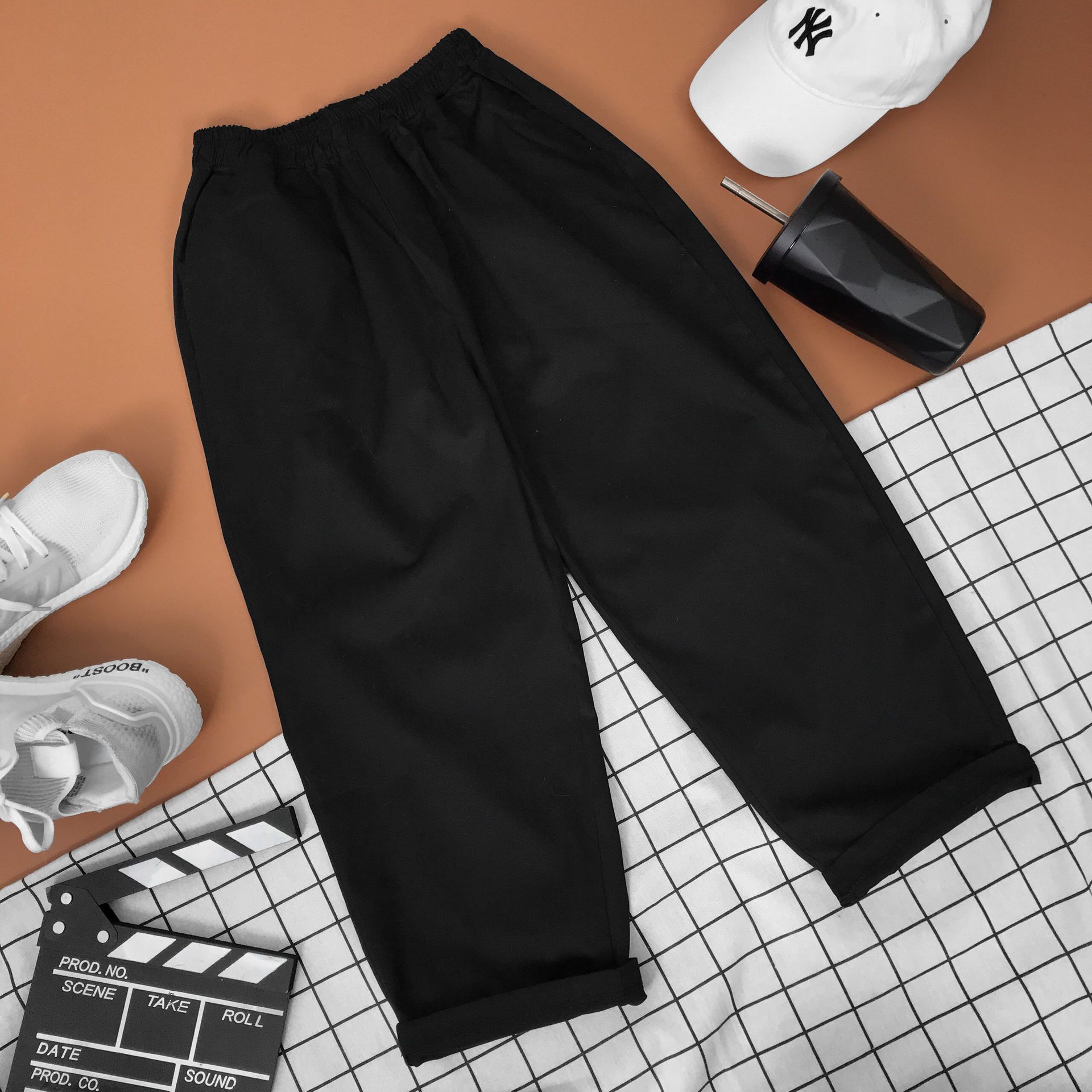 Quần Kaki Basic Ống Suông - 100% KAKI MỊN HÀN QUỐC [ Form chuẩn UNISEX ]