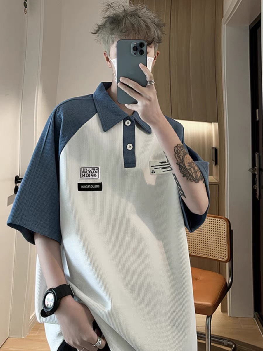 Áo Polo Phối cổ SPION Local Brand polo unisex nam nữ oversize - KNC 192