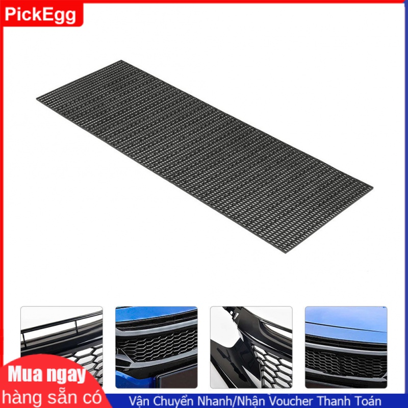 PickEgg Car Grille Mesh Durable Universal Plastic Front Bumper Grille Mesh Sheet