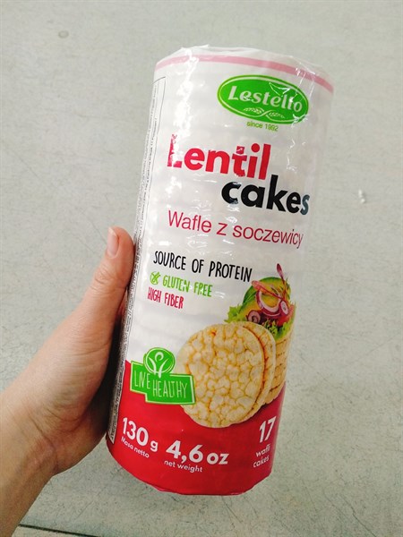 Bánh Đậu Lăng Lestello Lentil Cakes 130G