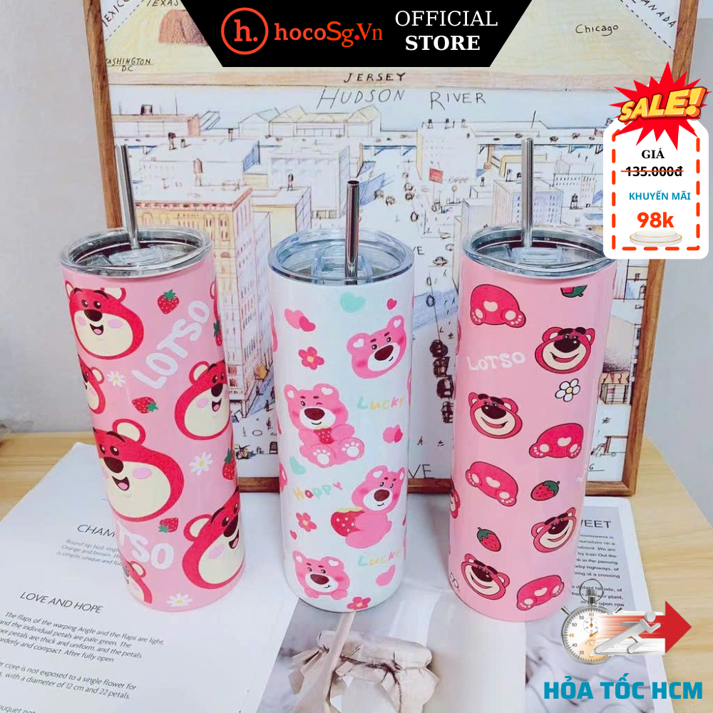 Ly giữ nhiệt trụ cao 600ml