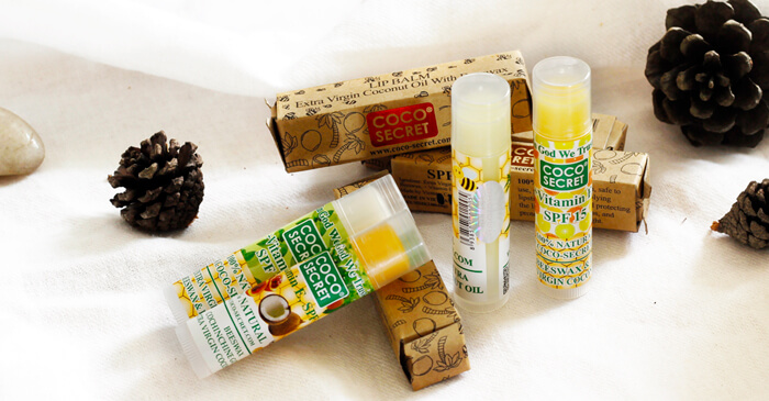 son dưỡng môi dầu dừa coco secret