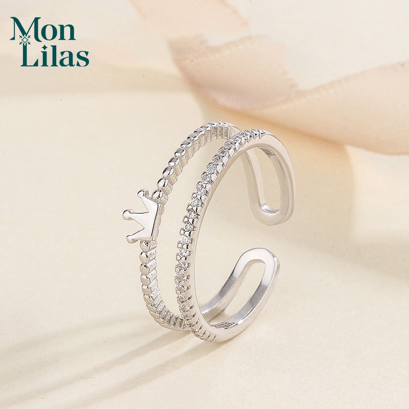 Nhẫn Bạc Hami Mon Lilas N112106